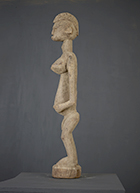 Statue de fécondité Bambara du Mali de 66 cm