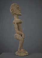 Statue d'un sage Dogon du Mali de 50 cm